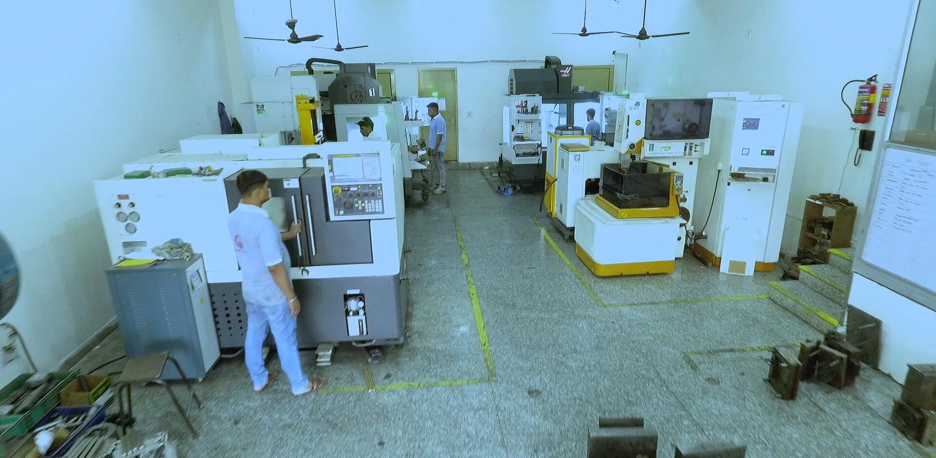 Factory forging and forming area